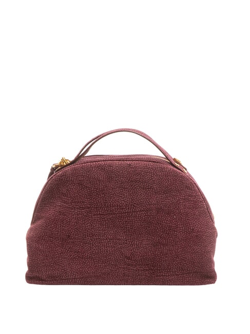 BORBONESE CAMOSCIO SEXY MEDIUM Medium Suede Bag merlot - Women’s Bags