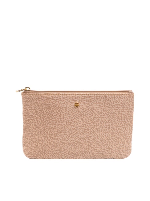 BORBONESE CLASSICA Hand clutch bag mauve - Sachets & Travels Cases