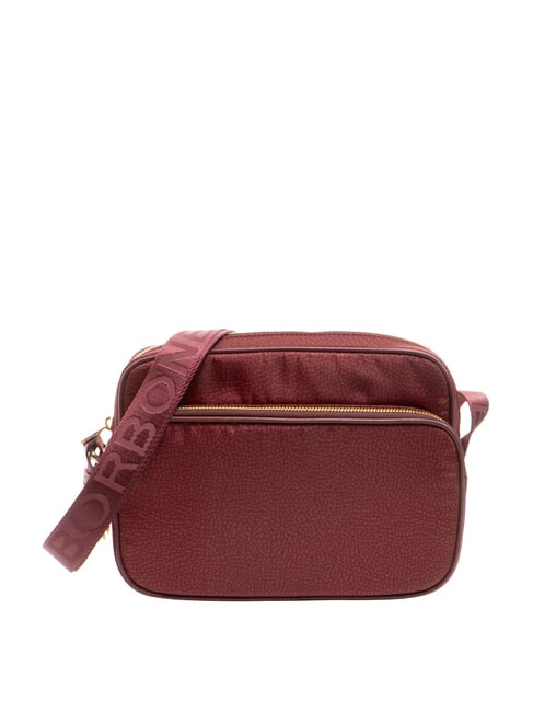 BORBONESE CAMERA CASE MEDIA ECO LINE Shoulder bag merlot - Women’s Bags