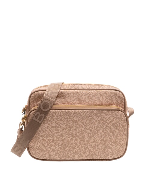 BORBONESE CAMERA CASE MEDIA ECO LINE Shoulder bag mauve - Women’s Bags