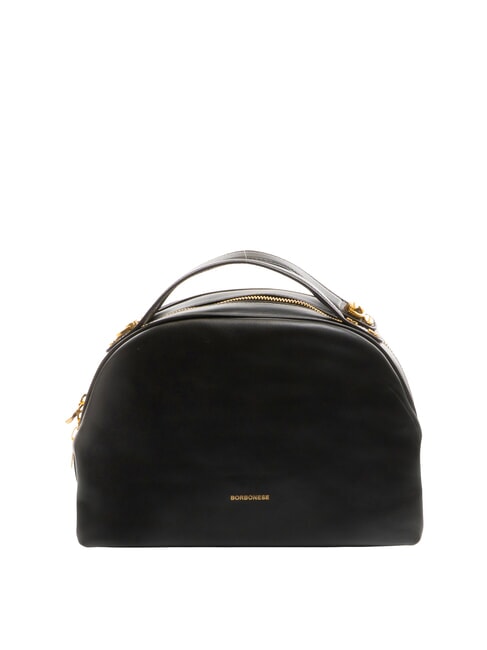 BORBONESE SEXY SMALL Small handbag with shoulder strap Black - Women’s Bags