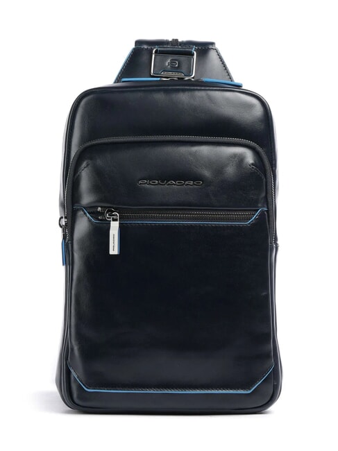 PIQUADRO BLUE SQUARE Single shoulder backpack portability blue - Laptop backpacks