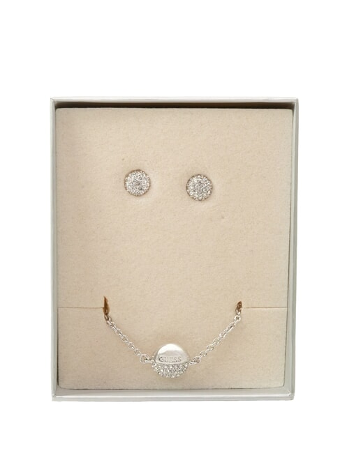 GUESS MOONLIGHT  Bracelet + Earrings Set silver - Earrings