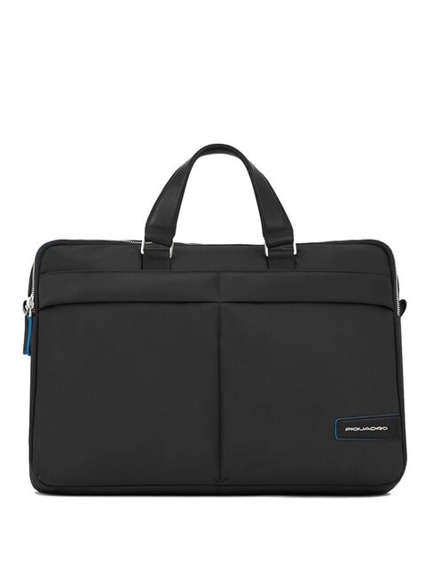 PIQUADRO PQ-RY 15.6" Laptop Briefcase Black - Work Briefcases