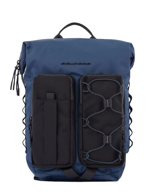 PIQUADRO MICK  14" Laptop Backpack blue/black - Laptop backpacks