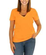 SUN68 BOXY V-neck T-shirt - T-shirt