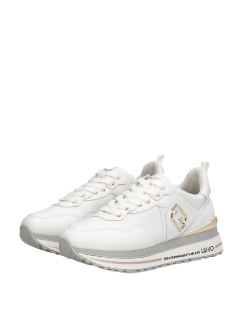 LIUJO MAXI WONDER 01  Sneakers white - Women’s shoes