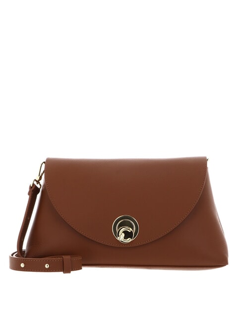 COCCINELLE NIKLA Shoulder bag cognac/black - Women’s Bags