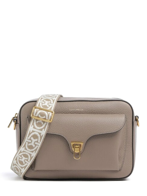 COCCINELLE BEAT SOFT RIBB  Shoulder bag warm taupe 2 - Women’s Bags
