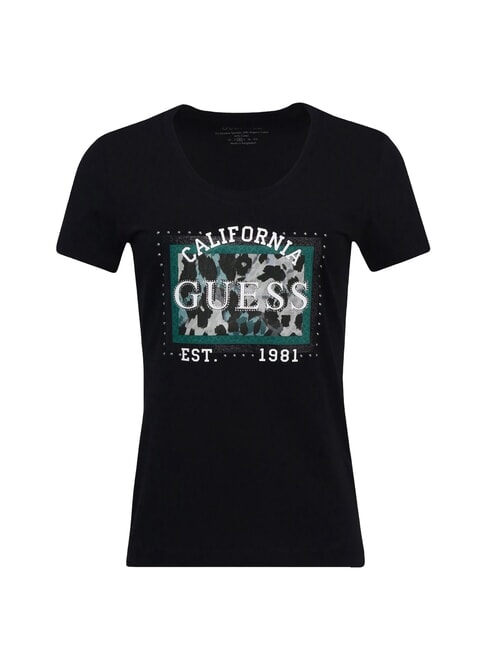 GUESS ANIMALIER  T-shirt jetbla - T-shirt