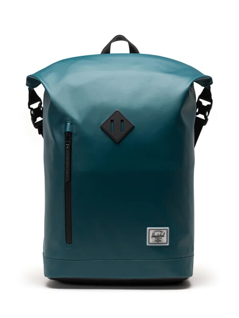 HERSCHEL ROLL TOP 15.6" laptop backpack dark sea - Backpacks & School and Leisure