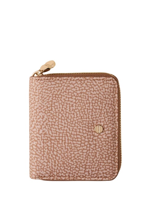 BORBONESE CLASSICA  Medium zip around wallet mauve - Duffle bags