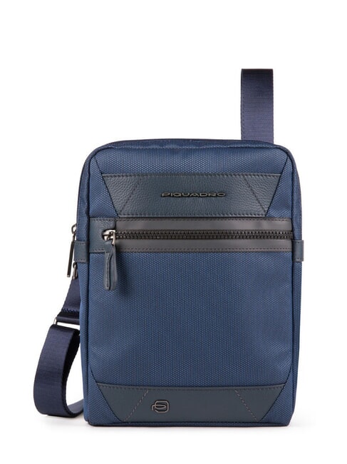 PIQUADRO TRAKAI Tablet bag blue - Over-the-shoulder Bags for Men