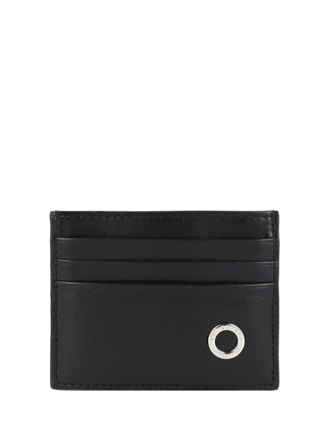 THE BRIDGE BIAGIO  Leather card holder Black - Men’s Wallets