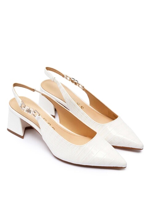 GUESS ZABELA 6cm heel pumps white - Women’s shoes
