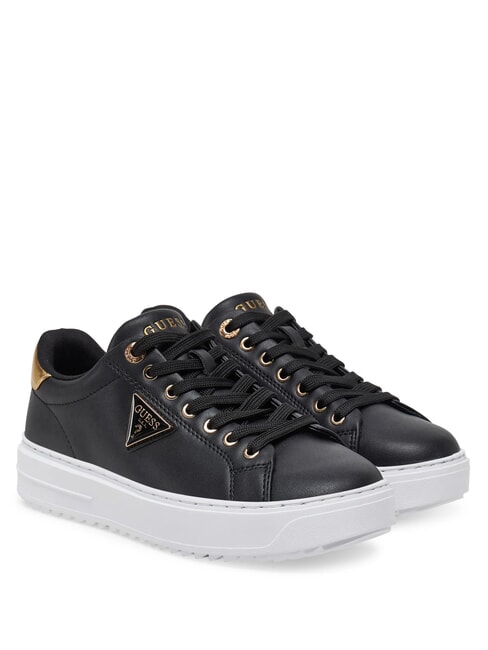 GUESS DENESA Sneakers BLACK GOLD - Women’s shoes