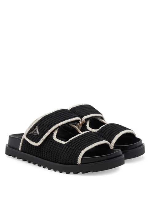 GUESS FADENNA  Sandals black/cream - Women’s shoes