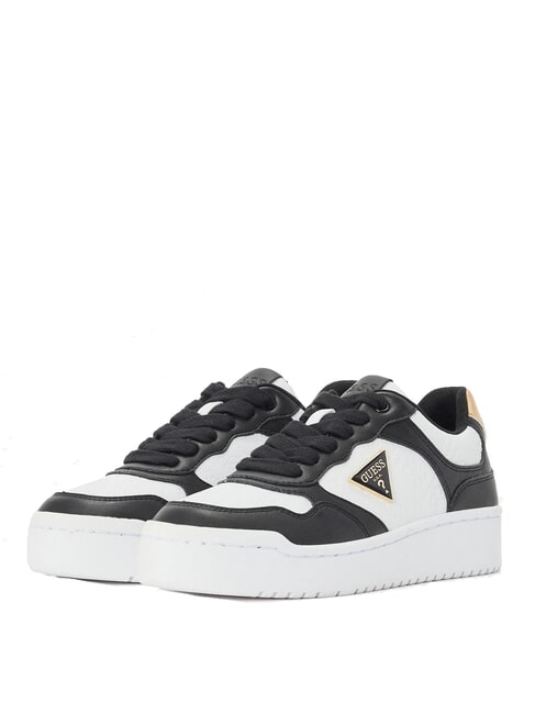 GUESS MIRAM6 Sneakers BLACK BROWN - Women’s shoes