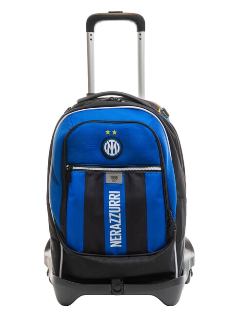 INTER INSIEME PER LA VITTORIA 3-wheel detachable trolley backpack electric blue - Backpack trolleys