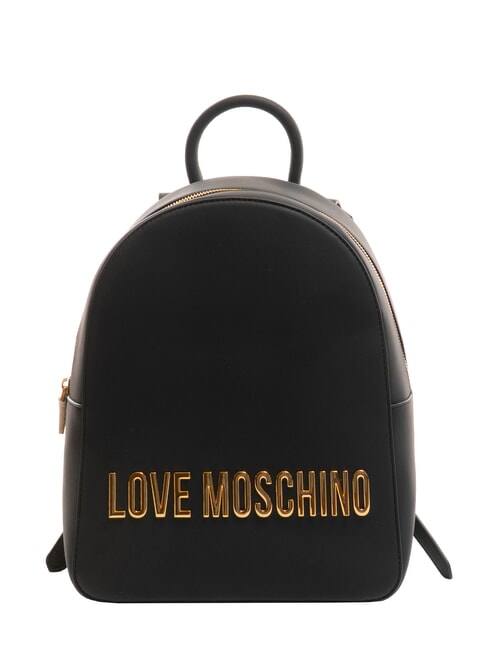LOVE MOSCHINO BOLD LOVE Backpack with embossed logo Black - Women’s Bags