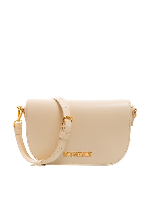 LOVE MOSCHINO JEWEL Medium shoulder bag ivory - Women’s Bags