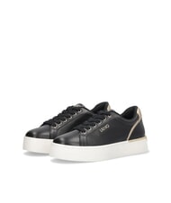 LIUJO PRETTY 06 Leather platform sneakers black/light gold - Women&rsquo;s shoes - 1