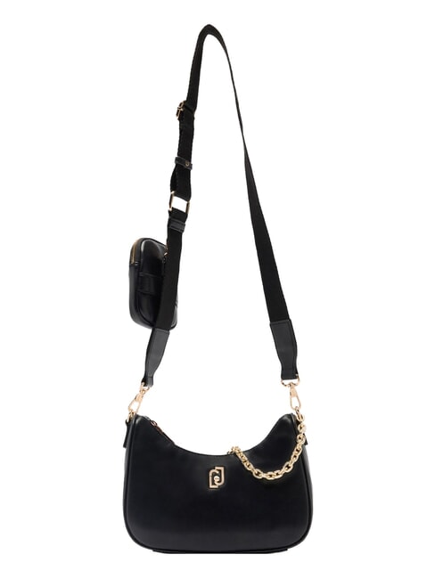 LIUJO ACHALA Small bag with chain and pouch BLACK - Women’s Bags