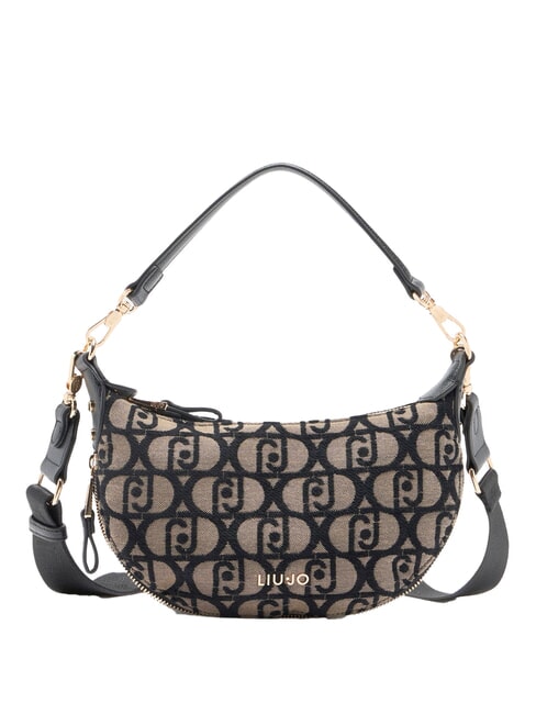 LIUJO KALISKA Small jacquard shoulder bag tobacco - Women’s Bags
