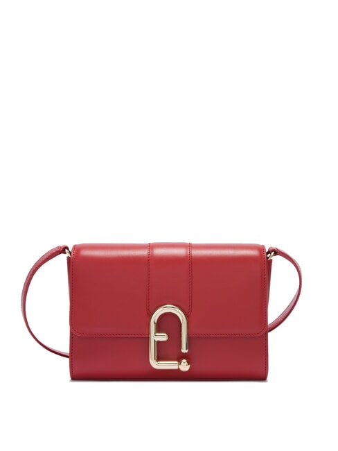 FURLA URBAN Small leather shoulder bag lacquer - Women’s Bags