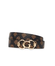 GUESS 4G LOGO PEONY Belt with logo buckle - Belts