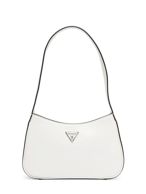 GUESS ARNELA Shiny shoulder bag white - Women’s Bags