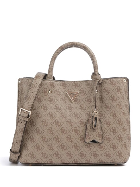 GUESS MERIDIAN 2 Shoulder bag MILK LOGO - Women’s Bags
