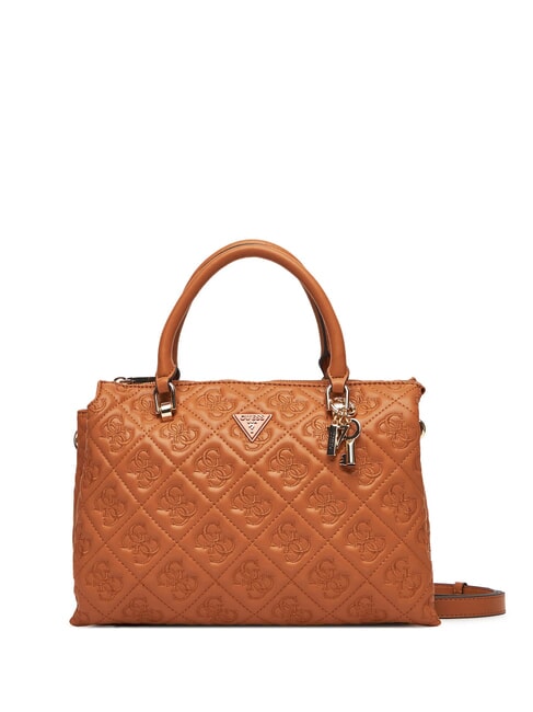 GUESS ADELASIA Handbag with shoulder strap albury caramel tote bag - Women’s Bags
