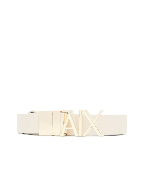 ARMANI EXCHANGE CINTURA Reversible leather belt valley / chill steel - Belts
