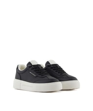 ARMANI EXCHANGE KURT MINI-TUMBLED Sneakers with high soles - Women’s shoes