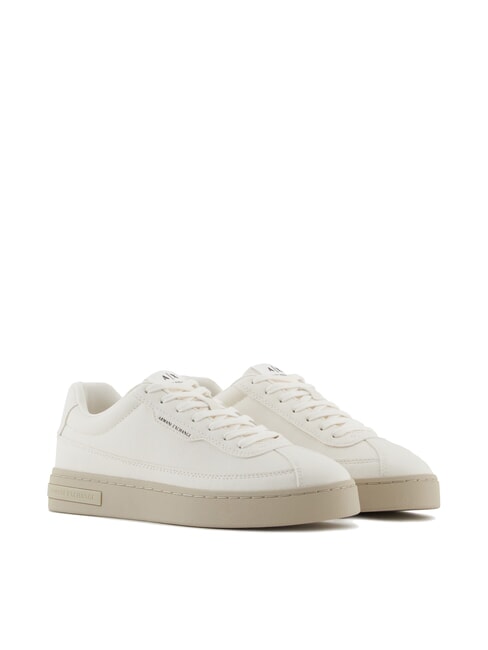 ARMANI EXCHANGE LONDON MINI-TUMBLED Sneakers off-white - Men’s shoes