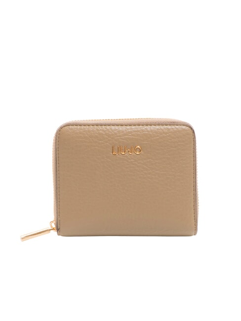 LIUJO CALIWEN Medium zip-around wallet desert taupe - Women’s Wallets
