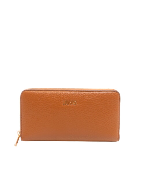LIUJO CALIWEN Large zip-around wallet gingerbread - Women’s Wallets