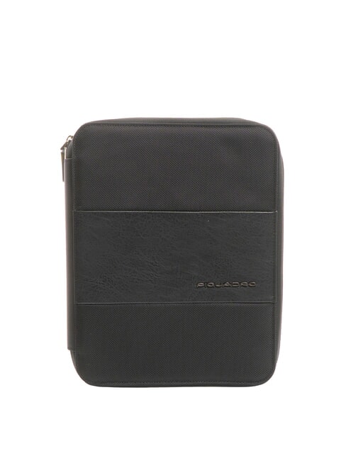 PIQUADRO BRIEF Clipboard with tablet holder and cables Black - Tablet holder& Organizer