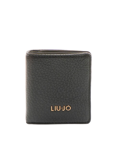 LIUJO CALIWEN Small bifold wallet BLACK - Women’s Wallets