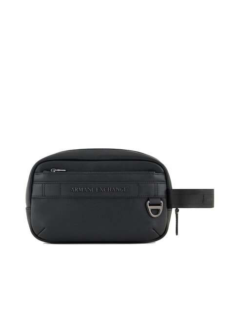 ARMANI EXCHANGE TULUM Beauty case with hook black - Beauty Case