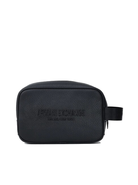 ARMANI EXCHANGE MIAMI Beauty case with wristband black - Beauty Case