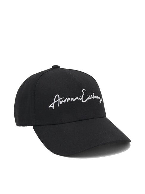 ARMANI EXCHANGE BASEBALL HAT Cap with embroidered logo jet set - Hats