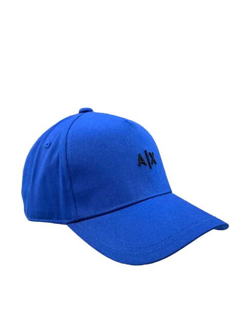 ARMANI EXCHANGE BASEBALL Hat with visor mazarine blue - Hats