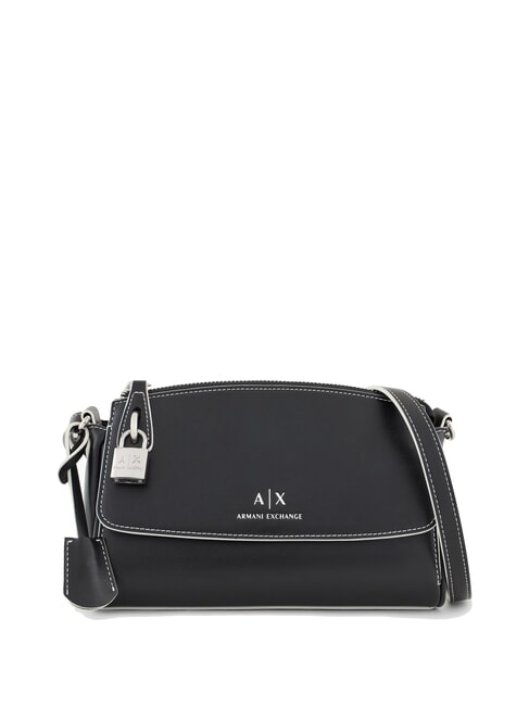 ARMANI EXCHANGE JANE Shoulder bag with padlock black /journal - Women’s Bags