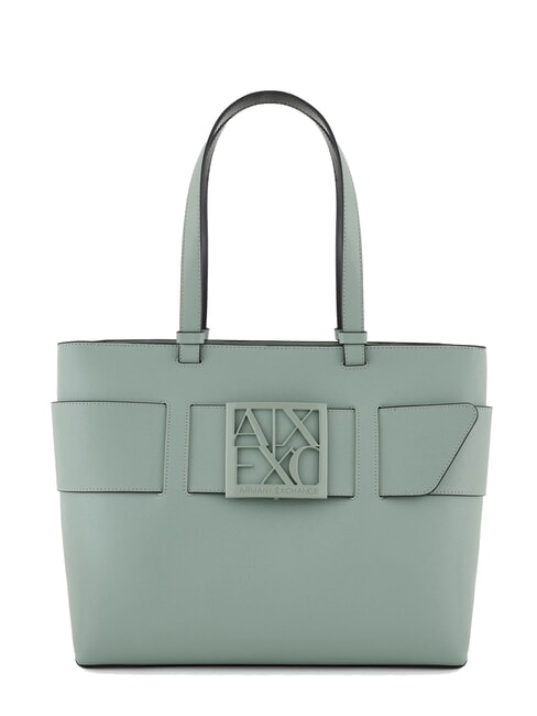 ARMANI EXCHANGE A|X BUCKLE Shoulder shopper bag sage - Women’s Bags