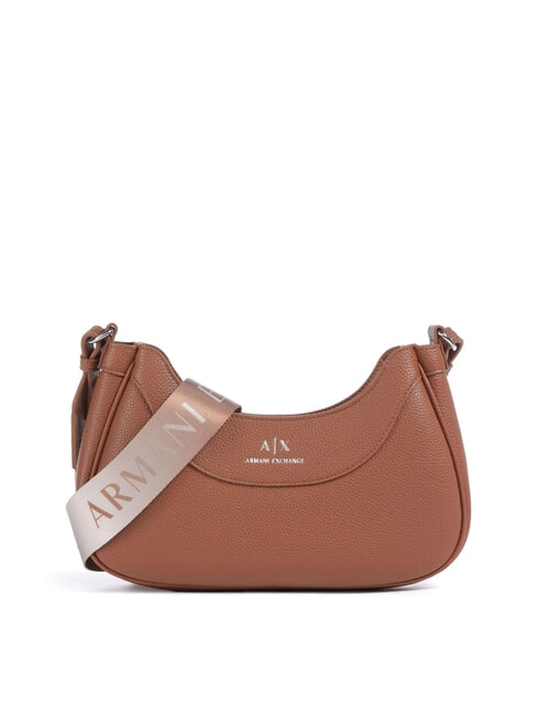 ARMANI EXCHANGE SMALL HOBO shoulder bag whiskey - Women’s Bags