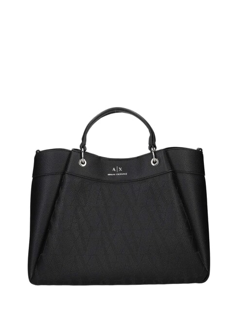 ARMANI EXCHANGE WAVE Large perforated handbag black - Women’s Bags