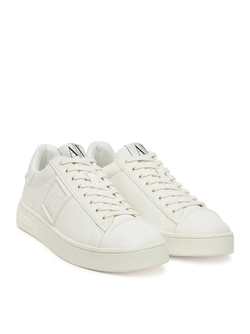 ARMANI EXCHANGE A|X Sneakers with side logo patch ofwh / ofwh - Men’s shoes