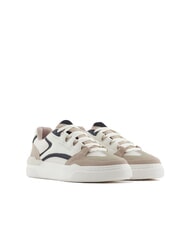 ARMANI EXCHANGE A|X Sneakers with suede leather details - Men&rsquo;s shoes